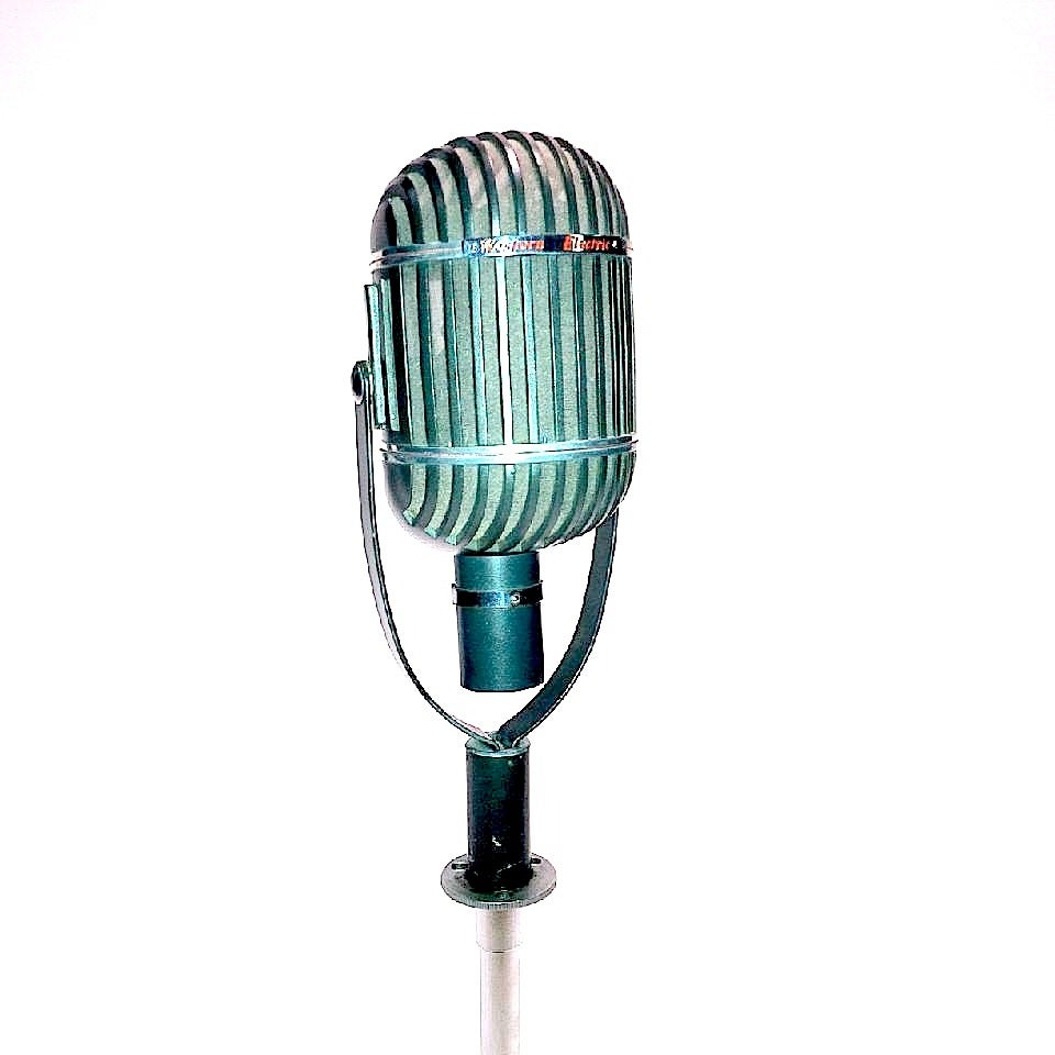 Art Deco Vintage Western Electric 639B Iconic Microphone, circa 1938