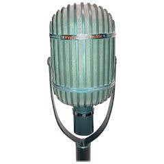 Art Deco Retro Western Electric 639B Iconic Microphone, circa 1938