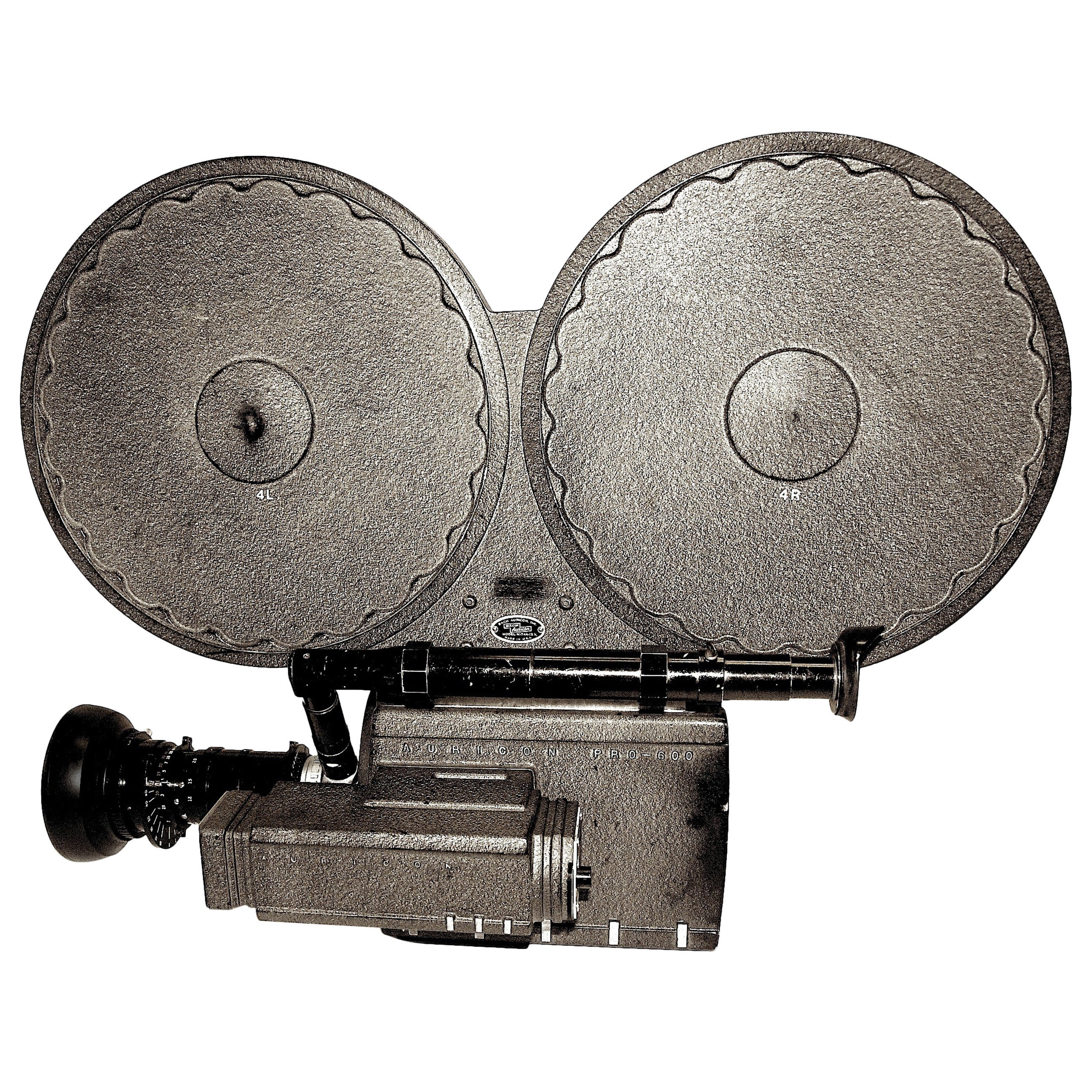 Auricon Cinema Newsreel Camera, Complete and Working. As Sculpture, Circa 1955. For Sale