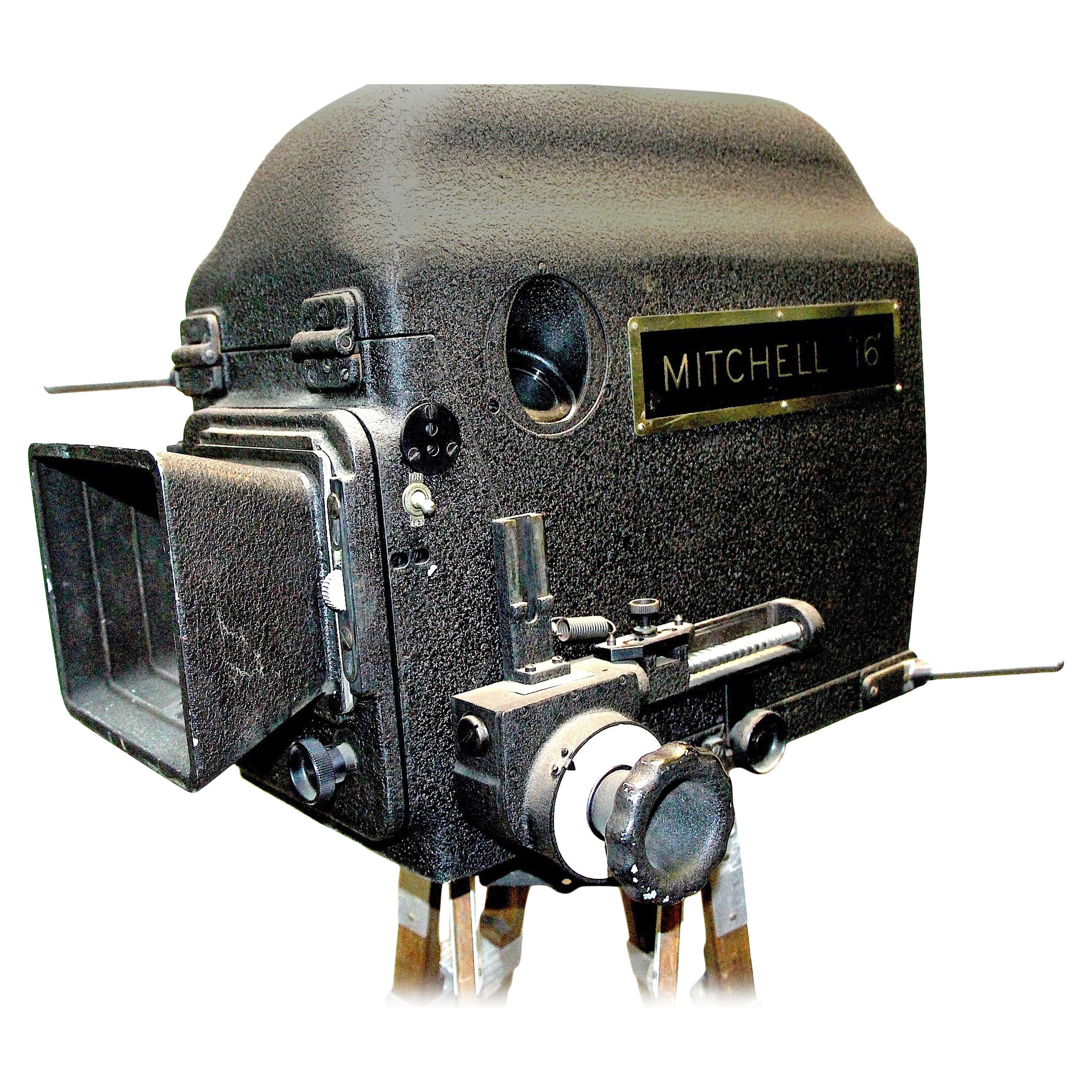 Mitchell Camera 16mm Camera Blimp Housing, Circa 1940, As Sculpture. ON SALE NOW For Sale