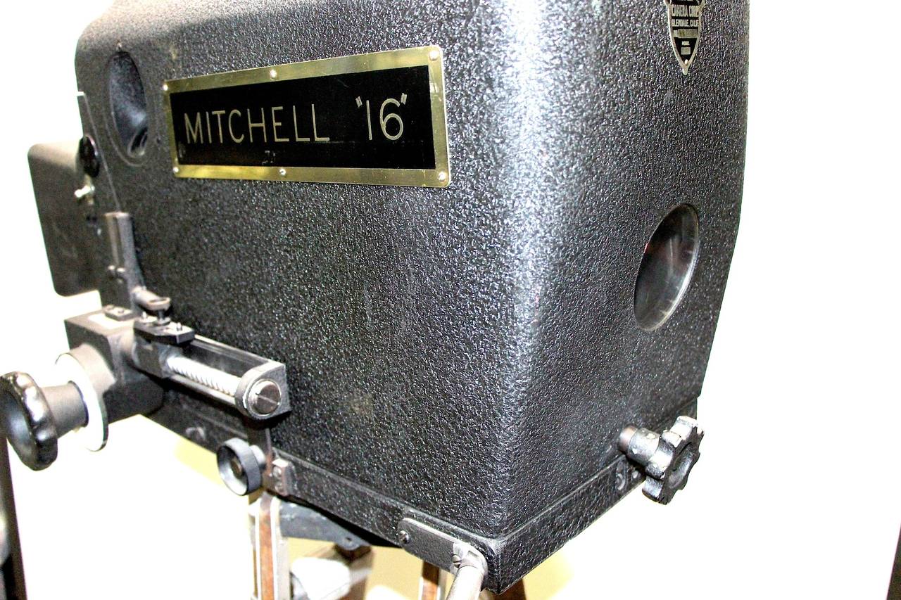 Industrial Mitchell Camera 16mm Camera Blimp Housing, Circa 1940, As Sculpture. ON SALE NOW For Sale