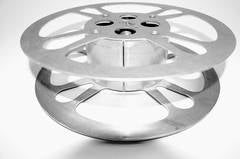 70mm Hollywood Motion Picture Film Reel, Original, C. 1950. As Sculpture ON SALE