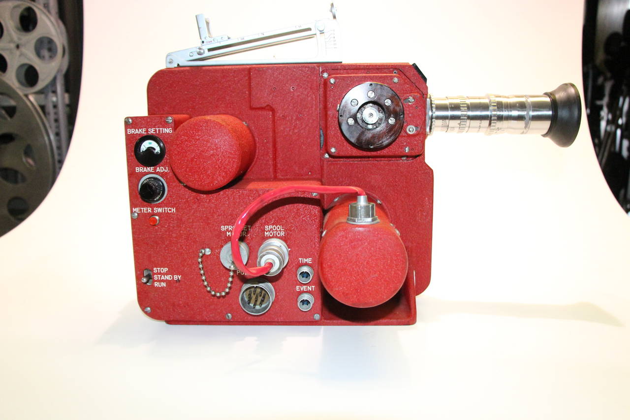 High Speed Motion Picture Camera, Circa 1959 16mm. Unique As Sculpture. ON SALE For Sale 1