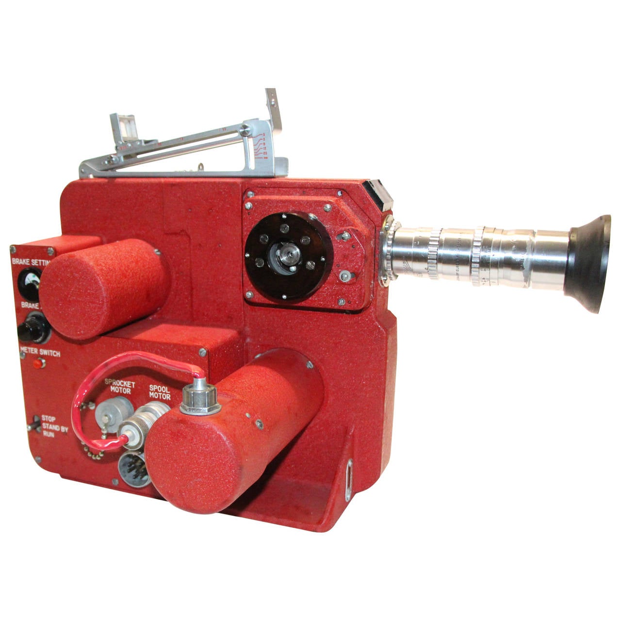 High Speed Motion Picture Camera, Circa 1959 16mm. Unique As Sculpture