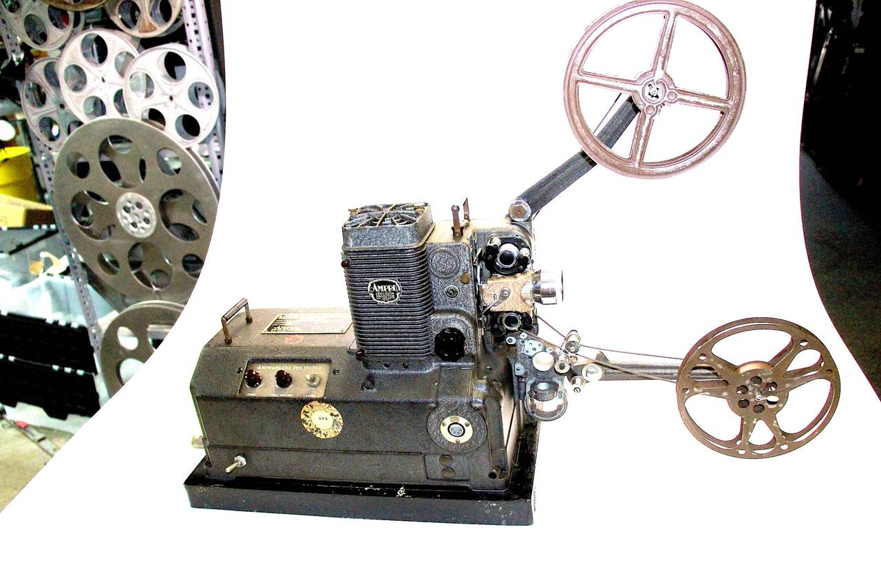 20th Century Ampro Film Projector Used ByThe US Navy, Deco, Circa 1940 As Sculpture. ON SALE
