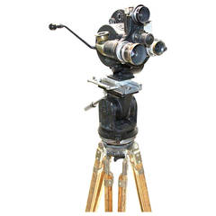 Movie Camera 35MM Bell and Howell As Sculpture, Celeb Owned Circa 1930. ON SALE.