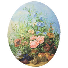 Old Four Paintings for "Boiserie" Paneled Walls 9