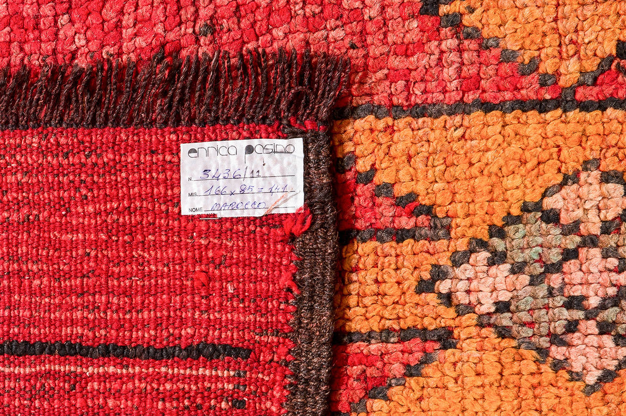 Tribal Vintage Rehamna Rug, Morocco