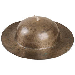 Tibetan old bronze gong 3