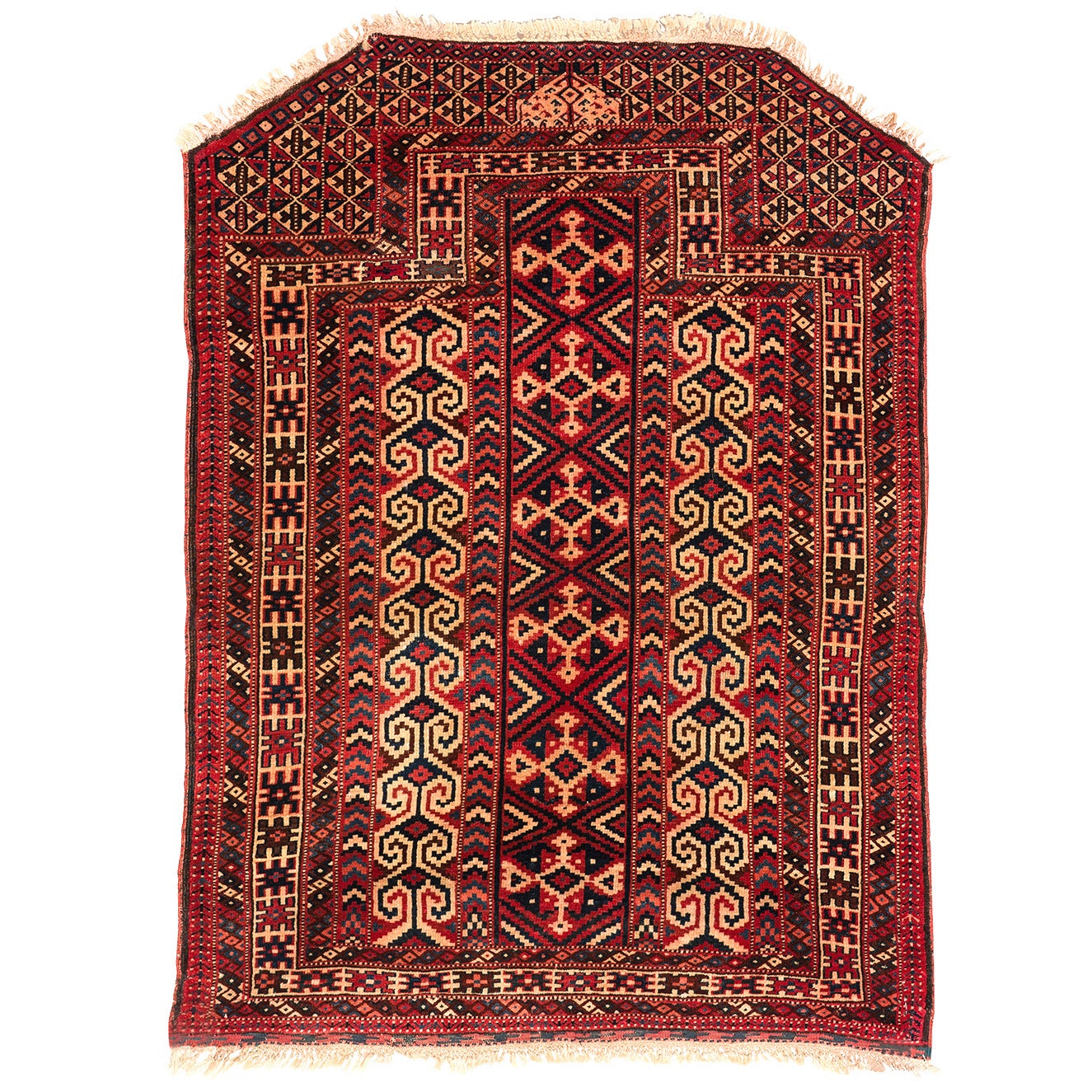 Antique Afghan Turkoman Turkmen Torba Bag, Wall Hanging, Tribal Textile