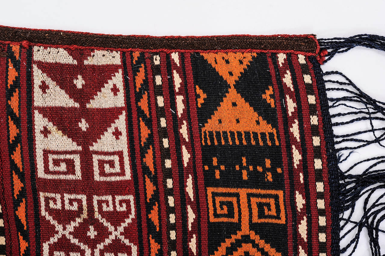 Hand-Knotted  Afghanistan Rare Old Original Kilim Flatwave For Sale