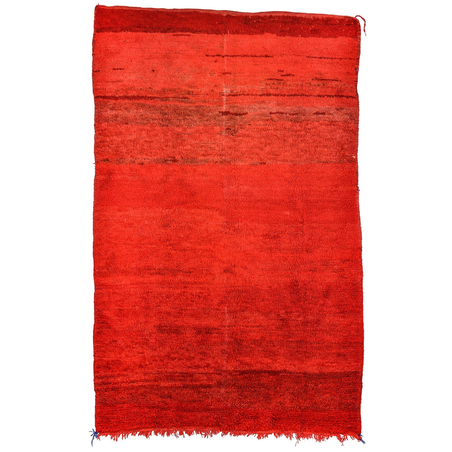 Large Old Moroccan Red Carpet For Sale at 1stDibs