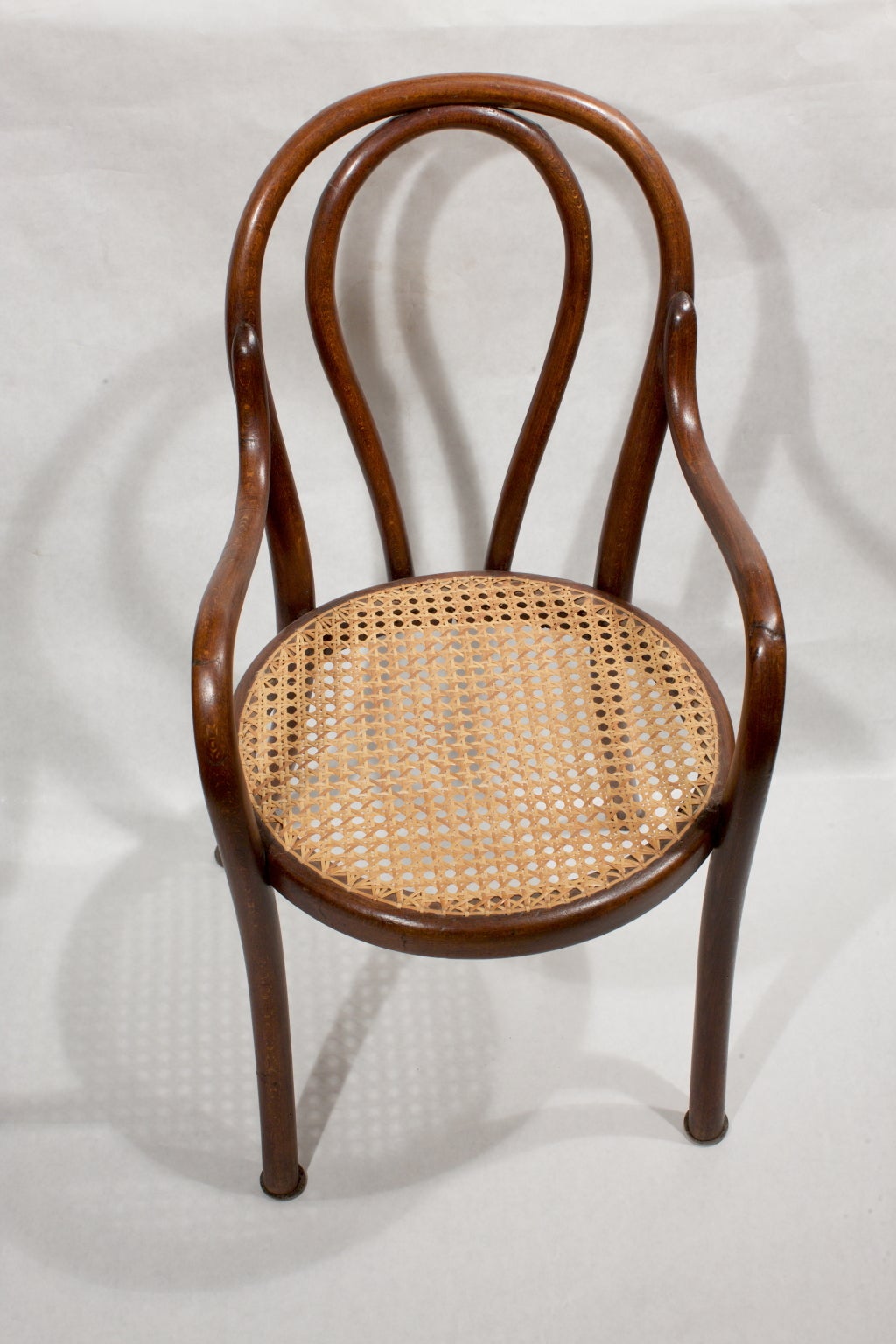 Thonet model for this old little chair for children, Vienna (Austria).