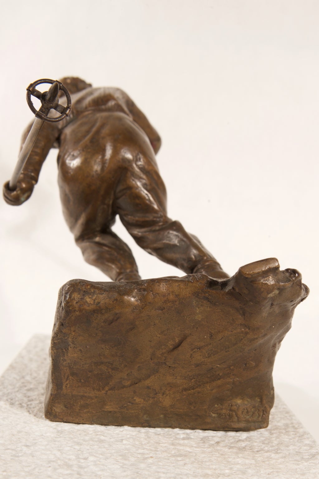 ski sculpture