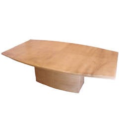 Lacquered Goatskin Dining Table