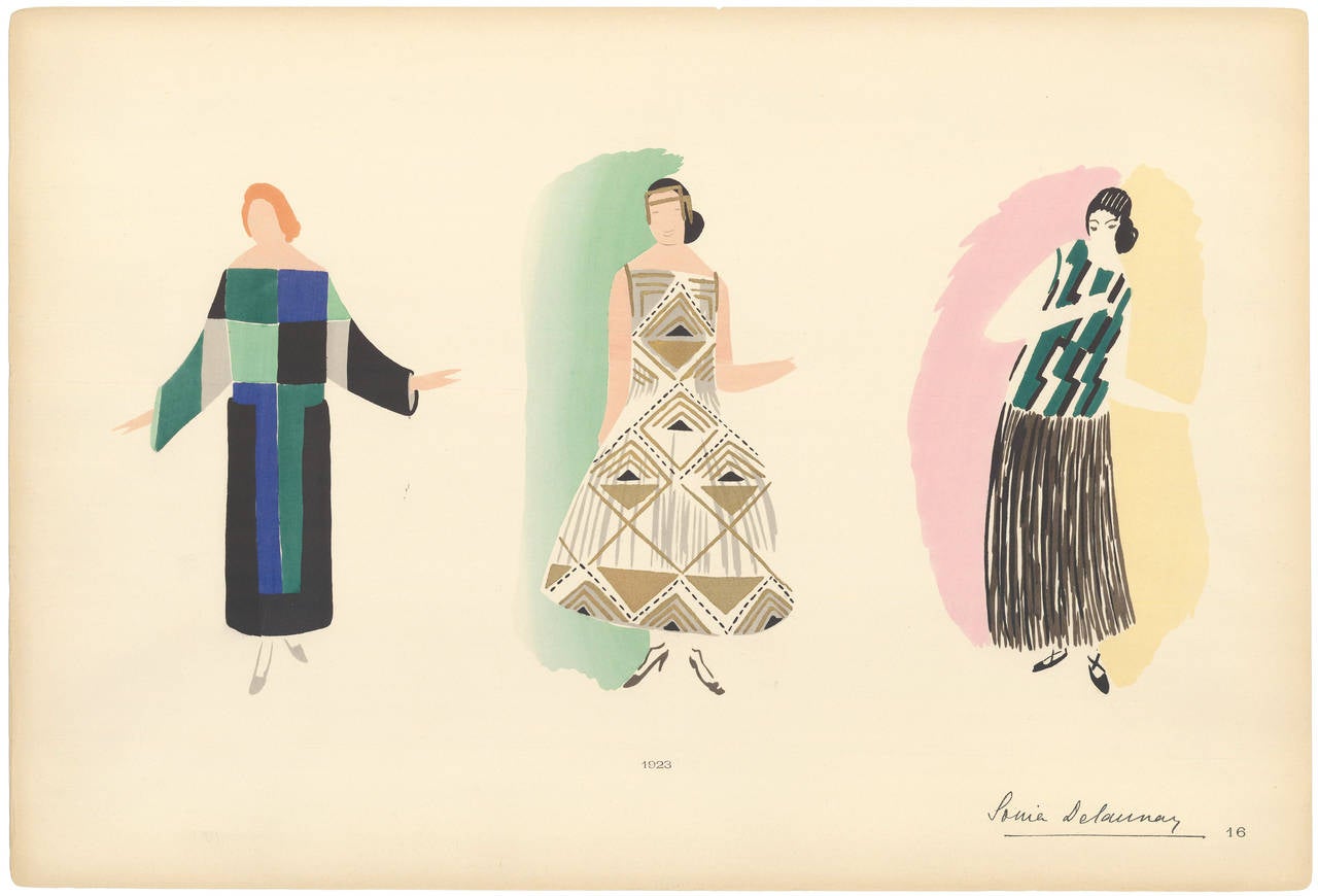 Art Deco Sonia Delaunay, 
