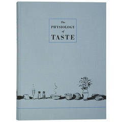 "The Physiology of Taste, " Book Illustrated by Wayne Thiebaud, Ltd. Ed., Signed