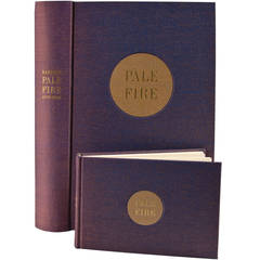 "Pale Fire" Book by Vladimir Nabokov, Limited Edition