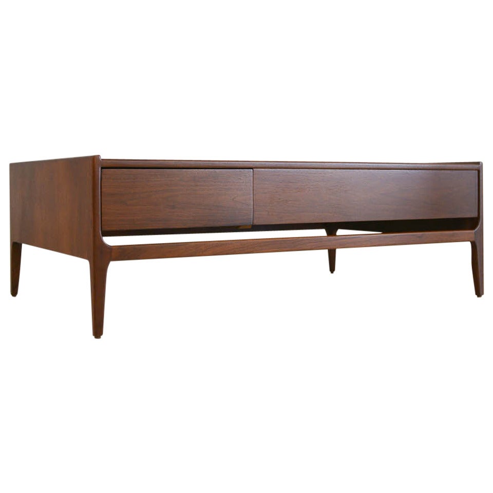 Richard Thompson for Glenn of California Walnut Coffee Table