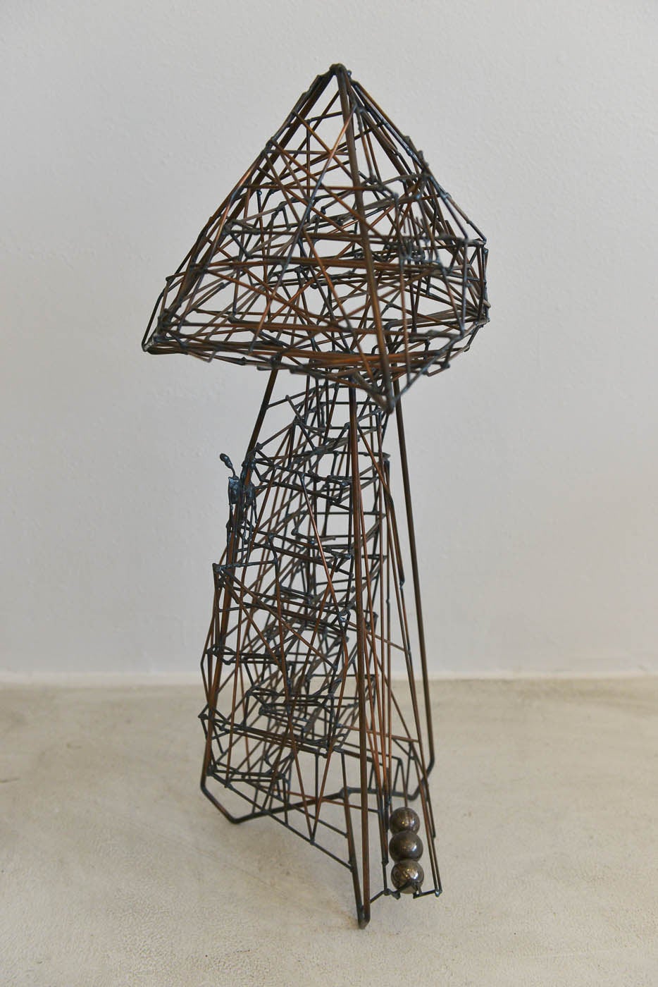 Kinetic Wire Sculpture by Guy Pullen at 1stDibs | guy pullen wire ...