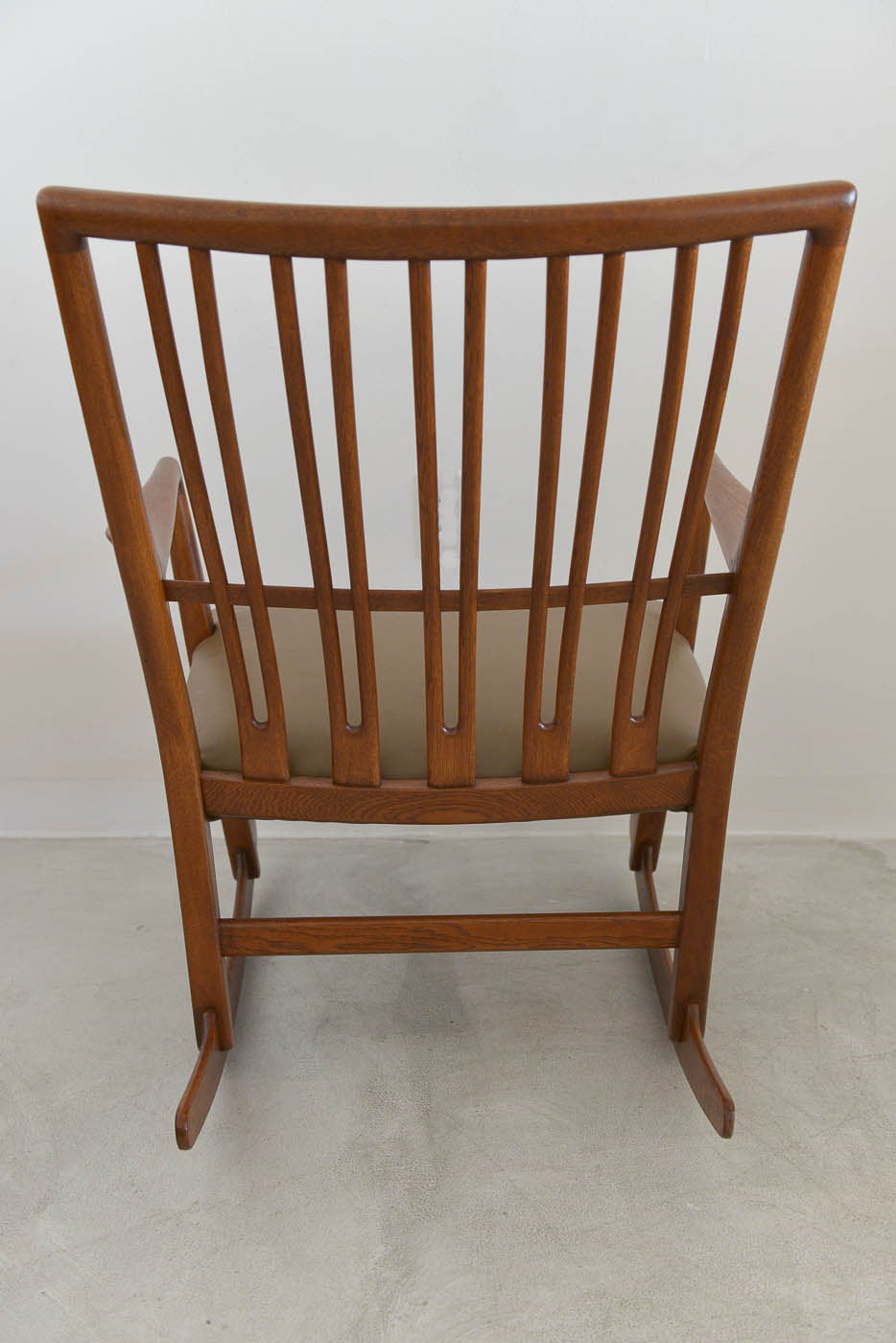 Danish Rare Hans Wegner for Mikael Laursen ML-33 Rocking Chair