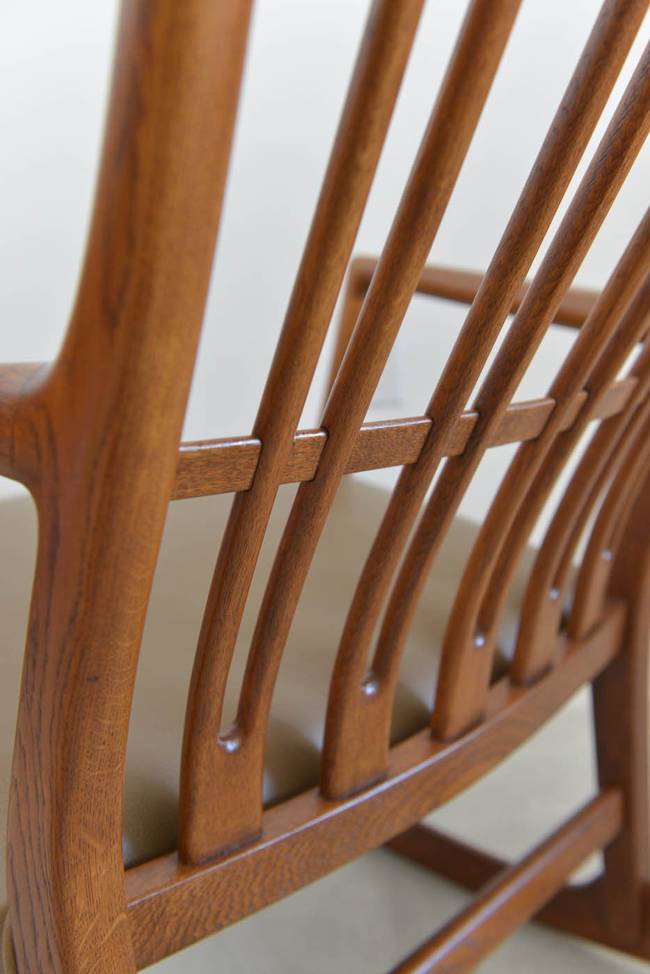 Rare Hans Wegner for Mikael Laursen ML-33 Rocking Chair 1