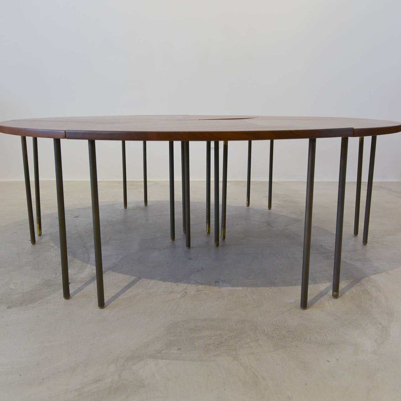 Mid-Century Modern Peter Hvidt Segmented Coffee Table Model 523