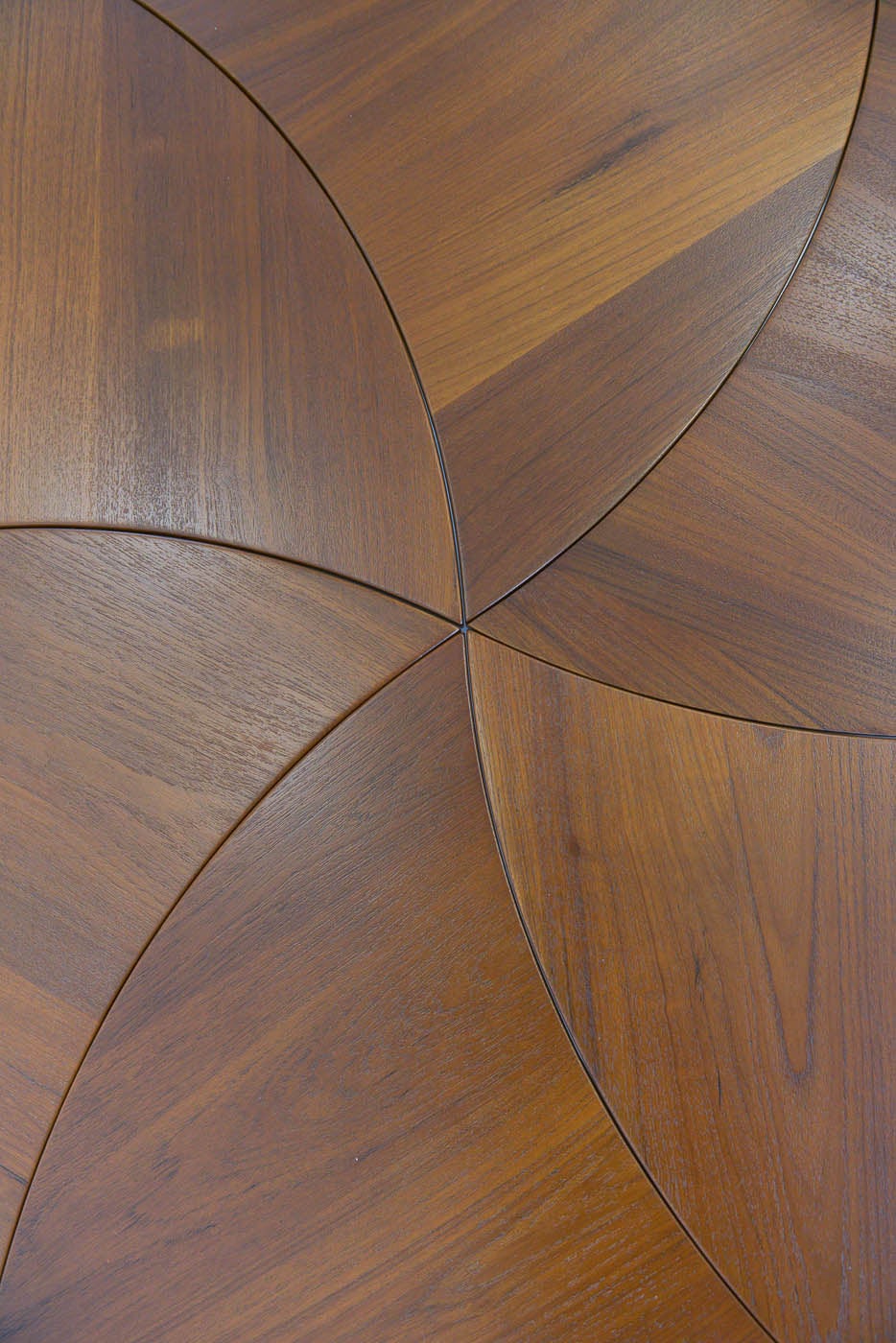 Danish Peter Hvidt Segmented Coffee Table Model 523
