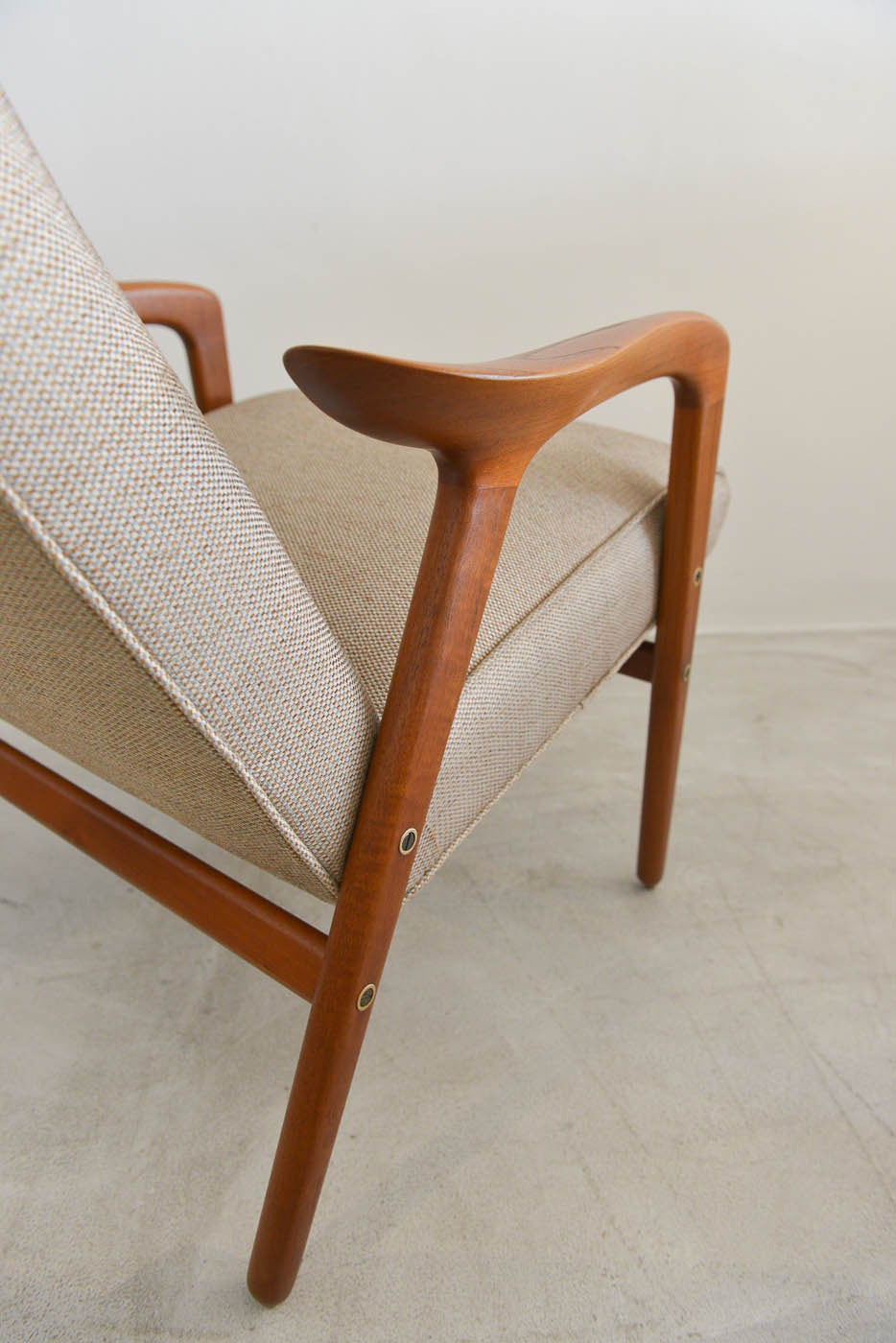 Rare 'Mingo' Lounge Chair with Ottoman by Yngve Ekstrom at 1stDibs | yngve  ekström mingo, mingo lounge, mingo oak