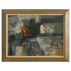 Original Abstract Oil on Canvas by Harrison Moore