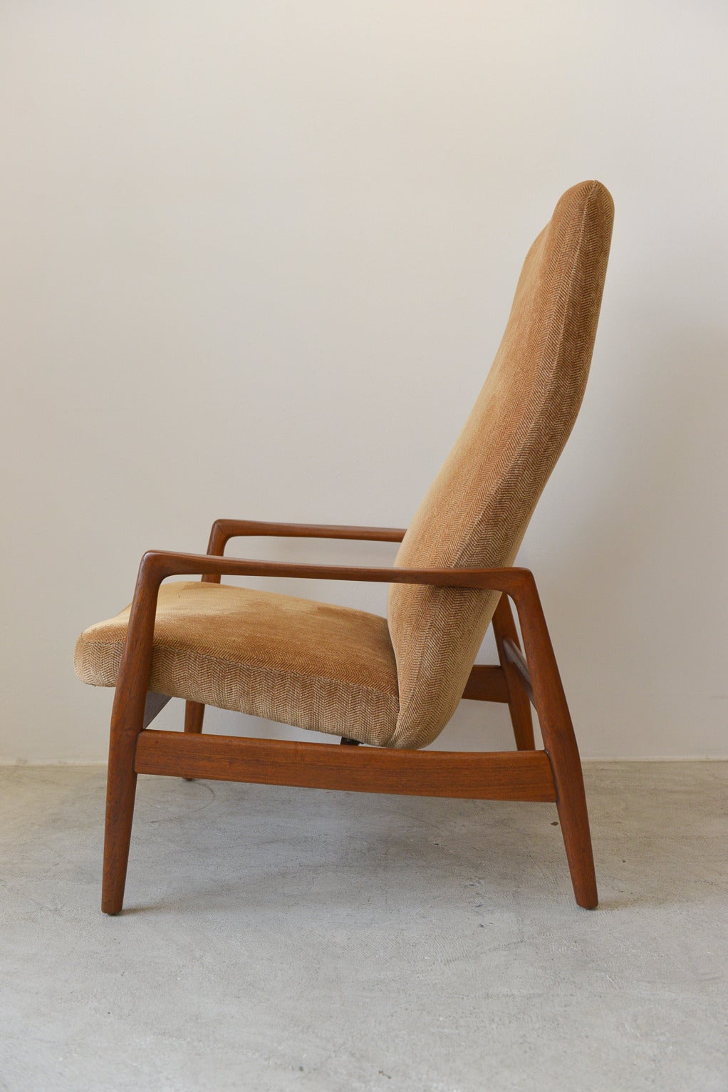 Danish Alf Svensson for Dux High Back Lounge Chair