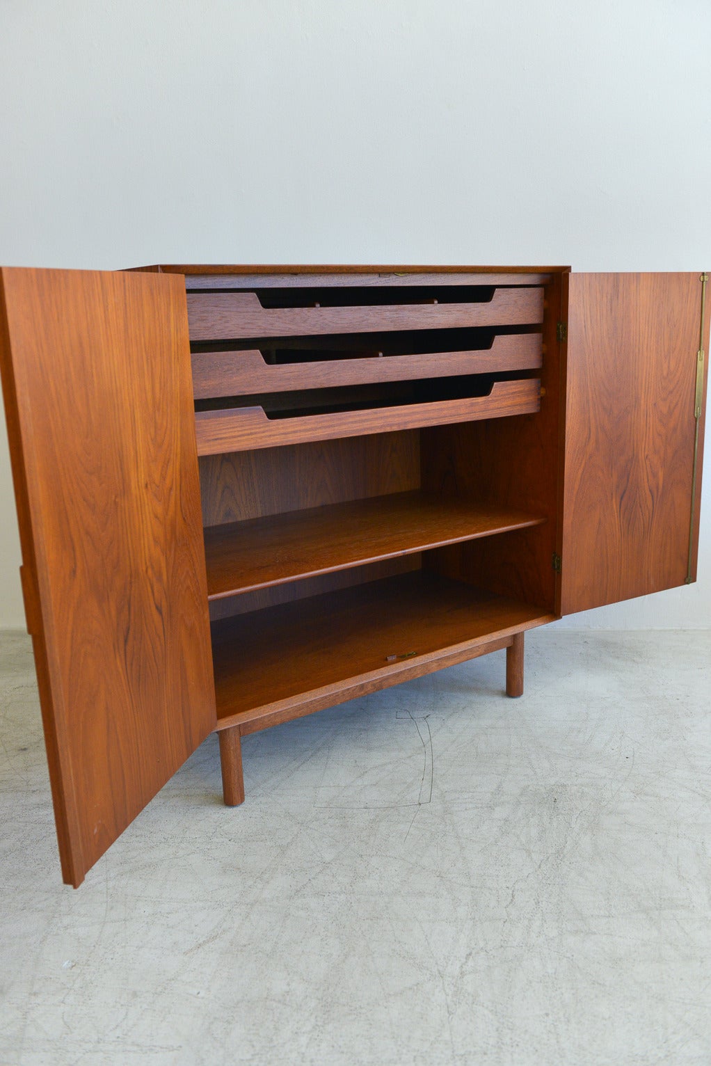 Danish Teak Cabinet by Peter Hvidt and Orla Mølgaard-Nielsen