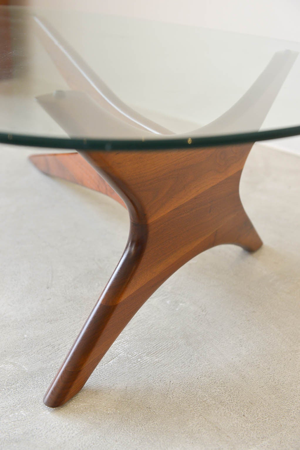 Mid-Century Modern Adrian Pearsall Sculptural Walnut Coffee Table
