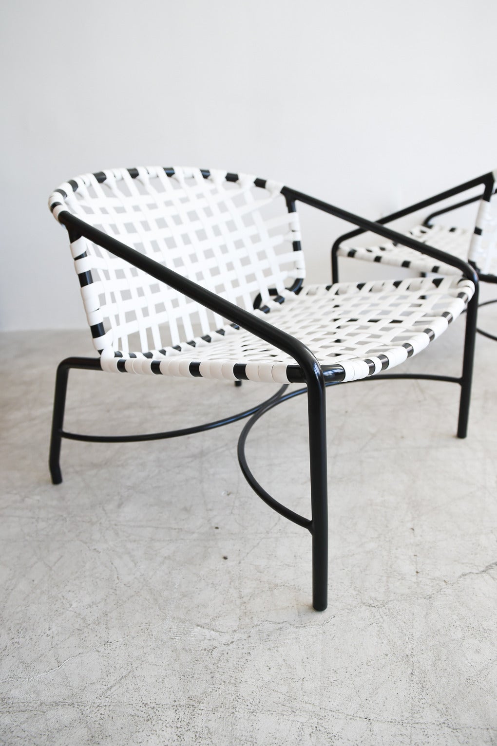 20th Century Tadao Inouye for Brown Jordan Kantan Chairs and Ottoman