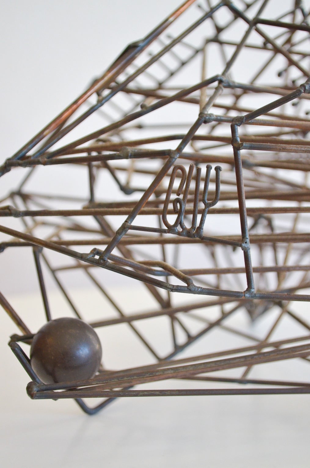 Mid-Century Modern Kinetic Wire Sculpture by California Artist Guy Pullen