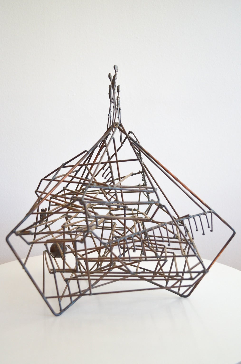 Kinetic Wire Sculpture by California Artist Guy Pullen at 1stDibs | guy ...