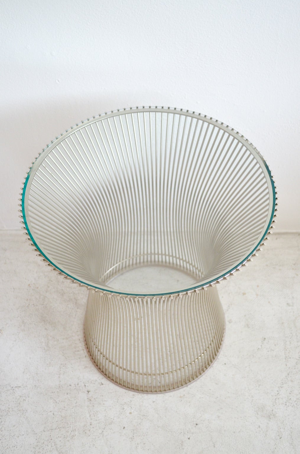 Mid-Century Modern Pair of Warrren Platner for Knoll Side Table