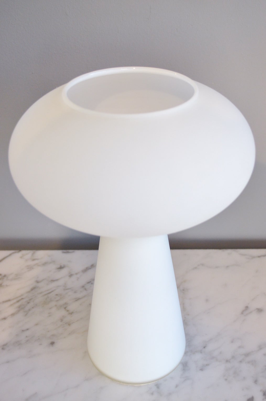 Opaque Glass Lamp by Lisa Johansson-Pape In Excellent Condition In Costa Mesa, CA