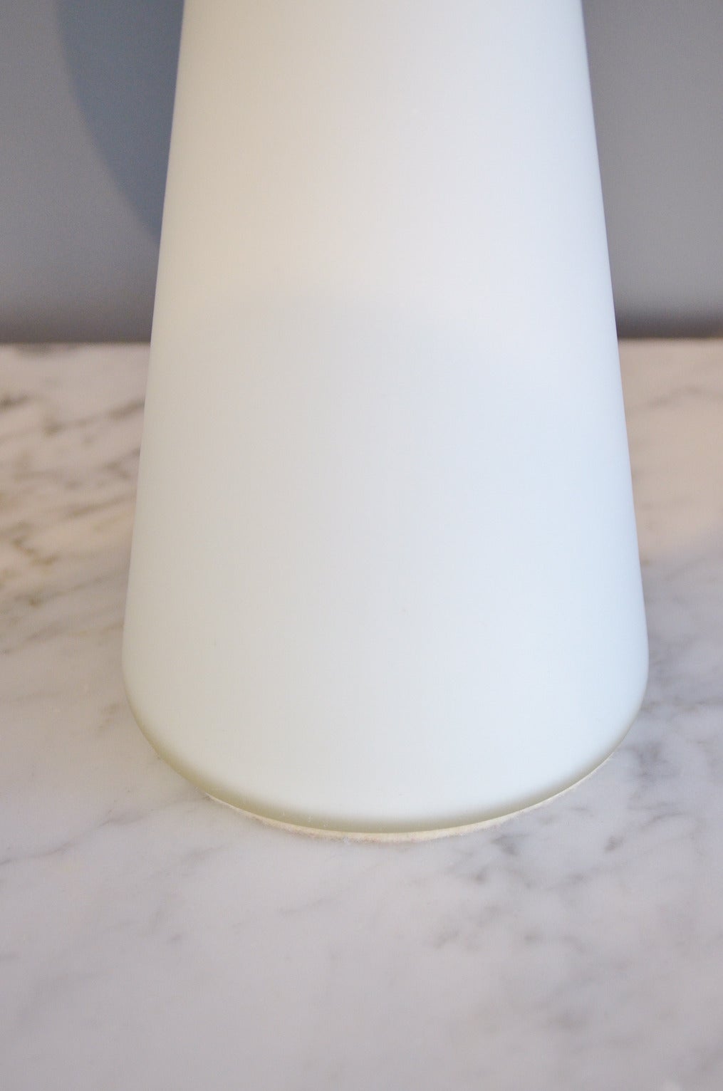 Mid-Century Modern Opaque Glass Lamp by Lisa Johansson-Pape