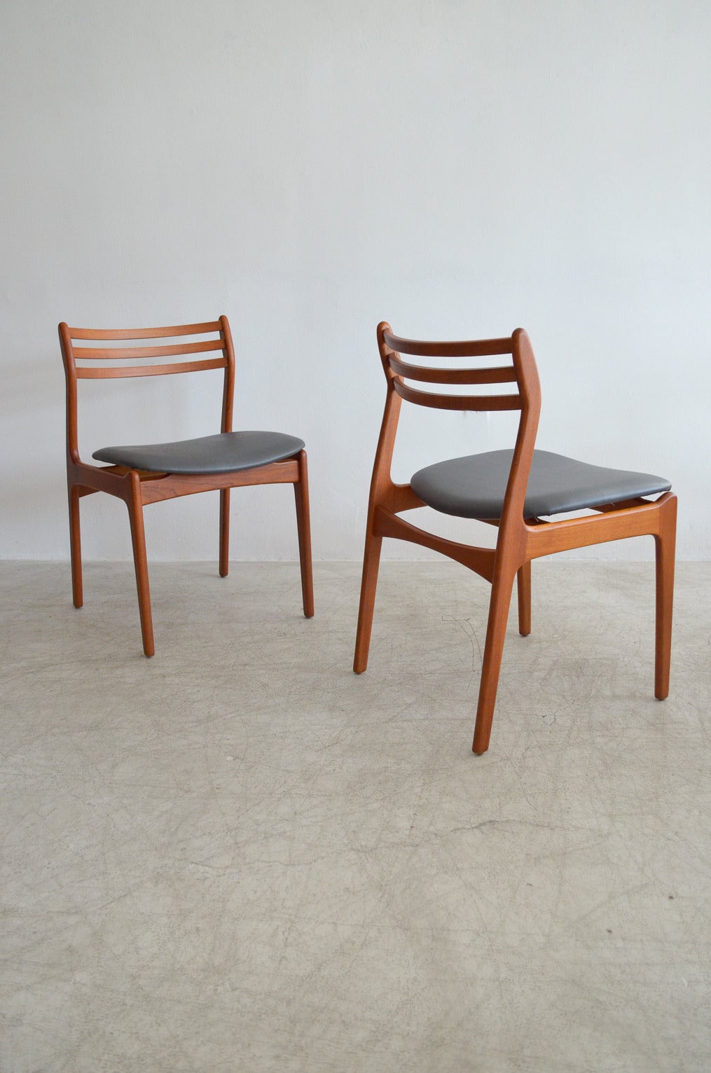 Scandinavian Modern P. E. Jørgensen Farso Stolefabrik Dining Chairs