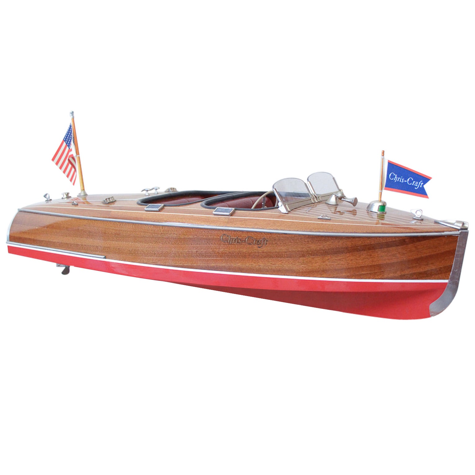 Vintage 1950s Chris Craft Model Boat