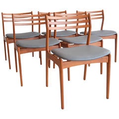 Chaises de salle à manger P. E. Jørgensen Farso Stolefabrik