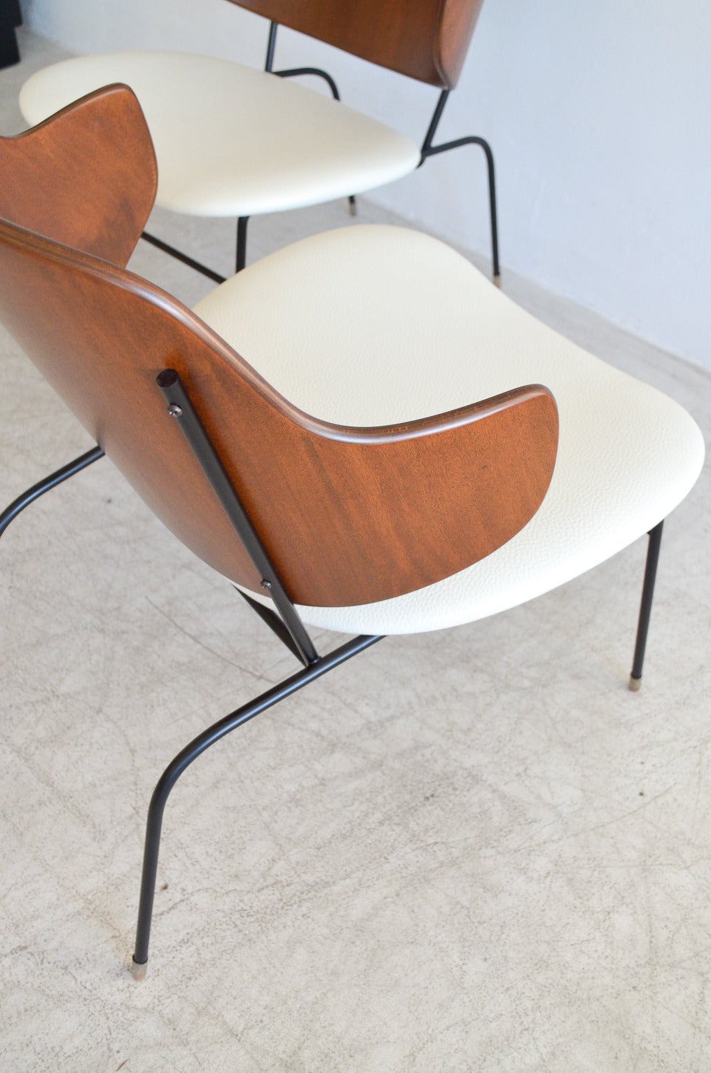 20th Century Rare PAIR of I.B. Kofod-Larsen Penguin Lounge Chairs