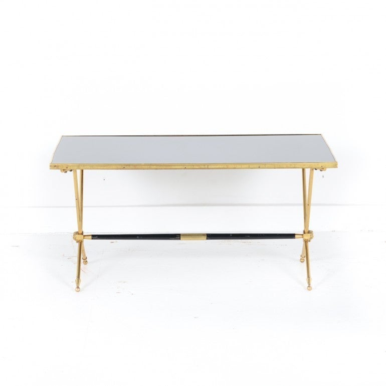 Vintage Brass Lion Coffee Table