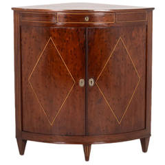 Antique French Corner Cabinet
