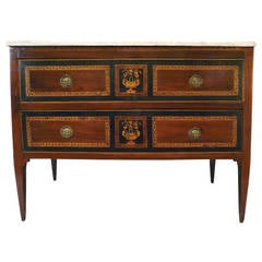 Northern Italian Neoclassical Marble-Top Commode 10