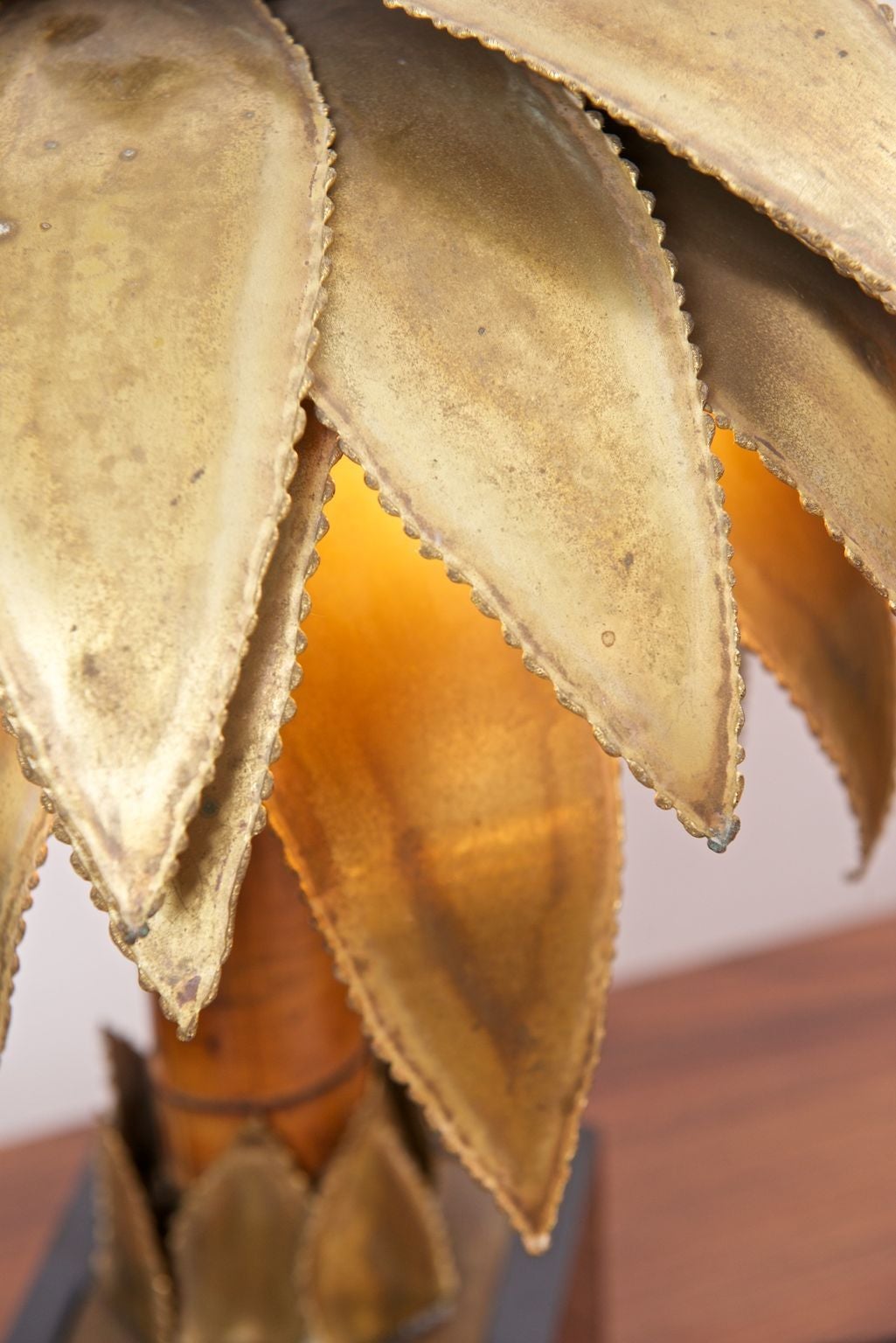 French Palm Tree Light by Maison Jansen