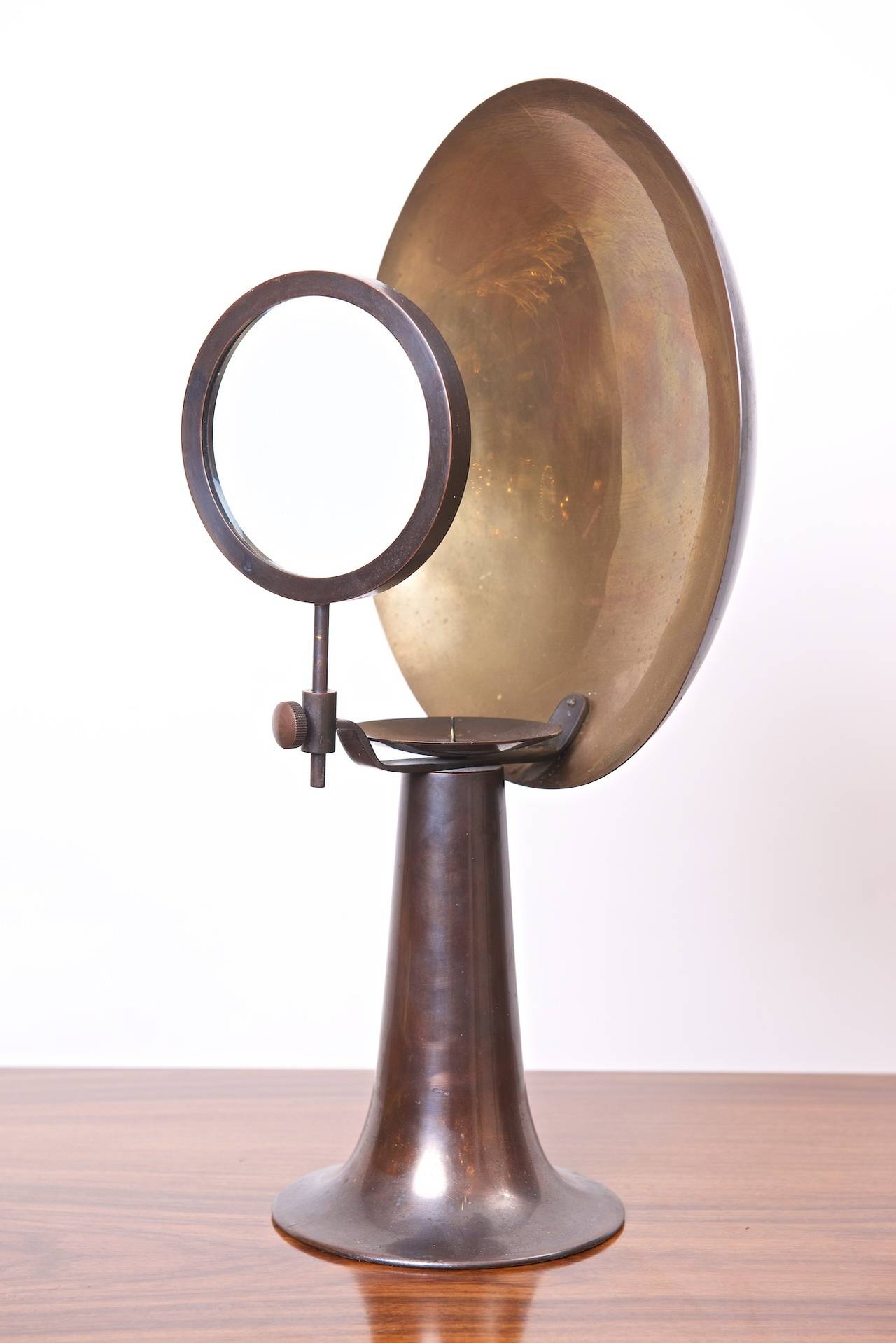Steampunk Parabolic Reflector and Magnifying Device