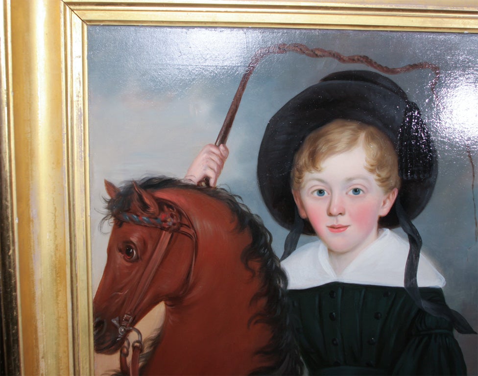 The Tollemache Family Set of Four Oil Paintings In Excellent Condition For Sale In New York, NY