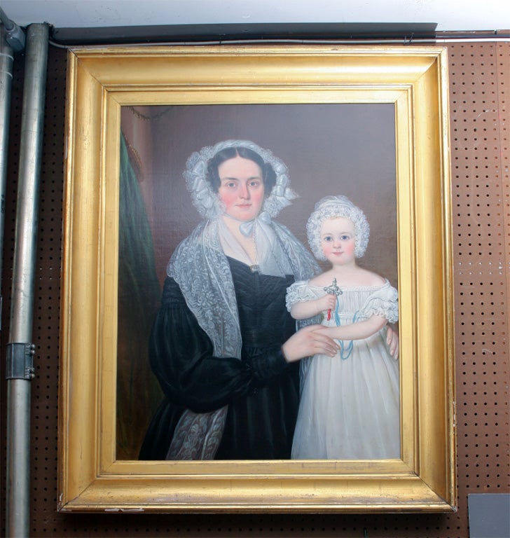 The Tollemache Family Set of Four Oil Paintings In Excellent Condition For Sale In New York, NY